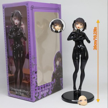 26cm Dear My Rubber Kurokawa Miu Anime Figure
