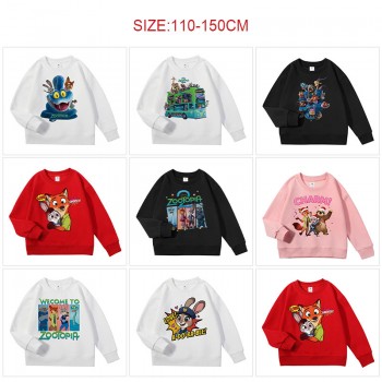 Zootopia Kids Crewneck Sweatshirt Hoodies