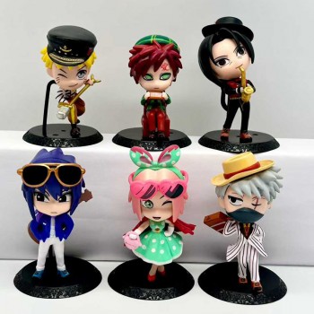 6pcs/set Naruto anime figures set(OPP bag)