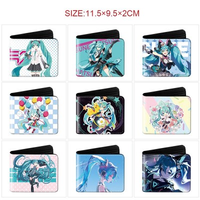 Hatsune Miku anime wallet purse