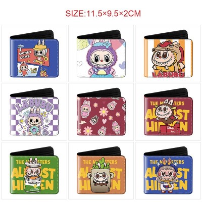 Labubu anime wallet purse