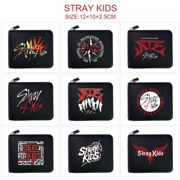STRAY KIDS star zipper wallet purse
