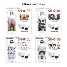 Attack on Titan Aluminum Water Bottle Drinking Cup