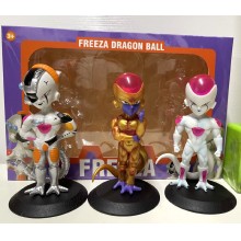 3pcs/set Dragon Ball Frieza Freezer anime figures 14cm