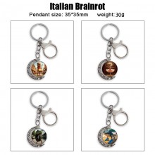Italian Brainrot Two-sided Rotatable Round Crystal...