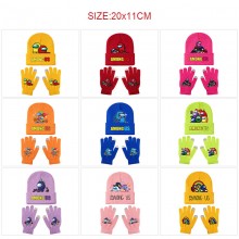 AMONG US Knitted Hat and Gloves Set