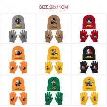 My Hero Academia Knitted Hat and Gloves Set
