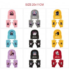 Jujutsu Kaisen Knitted Hat and Gloves Set