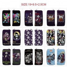 The Nightmare Before Christmas long zipper wallet ...