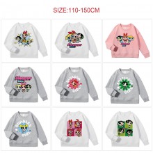 The Powerpuff Girls Kids Crewneck Sweatshirt Hoodi...