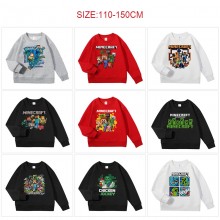 Minecraft Kids Crewneck Sweatshirt Hoodies