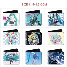 Hatsune Miku anime wallet purse