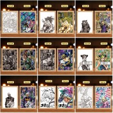 JoJo's Bizarre Adventure Led Photo Frame Lamp Painting Night Lights