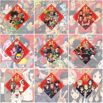Dragon Ball One Piece Fu character stickers