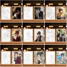 Bungo Stray Dogs Led Photo Frame Lamp Painting Nig...
