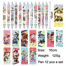PAW Patrol anime ballpoint pen ball pens(12pcs a s...