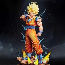 34.5cm Dragon Ball Super Saiyan 2 Son Goku anime f...