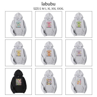 Labubu anime Long Sleeve Hoodies Sweatshirts