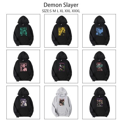 Demon Slayer anime Long Sleeve Hoodies Sweatshirts