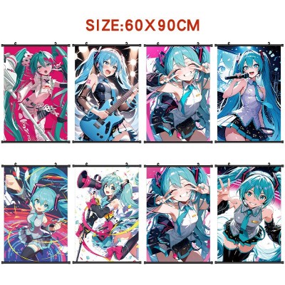 Hatsune Miku anime wall scroll wallscrolls 60*90CM