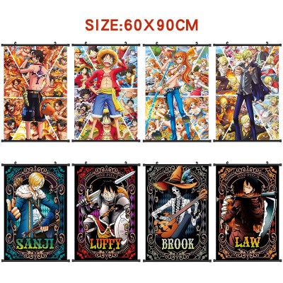 One Piece anime wall scroll wallscrolls 60*90CM