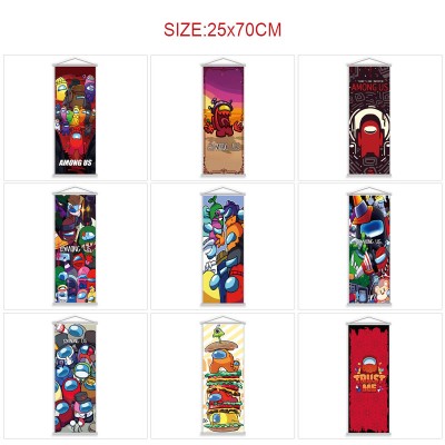 AMONG US game wall scroll wallscrolls 25*70CM
