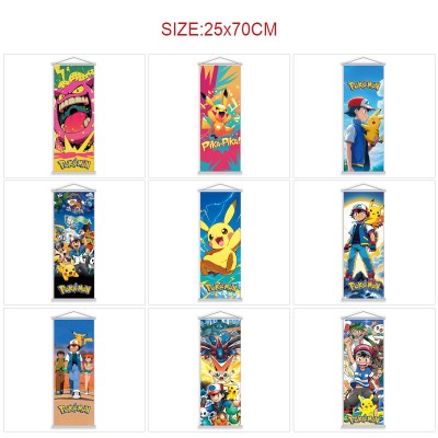 Pokemon anime wall scroll wallscrolls 25*70CM
