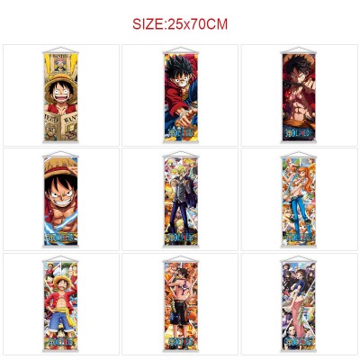 One Piece anime wall scroll wallscrolls 25*70CM