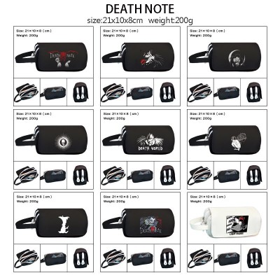 Death Note anime Oxford Pencil Bag Pen Case
