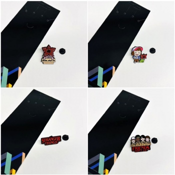 Stranger Things anime alloy brooch pins