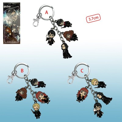 Harry Potter alloy key chains