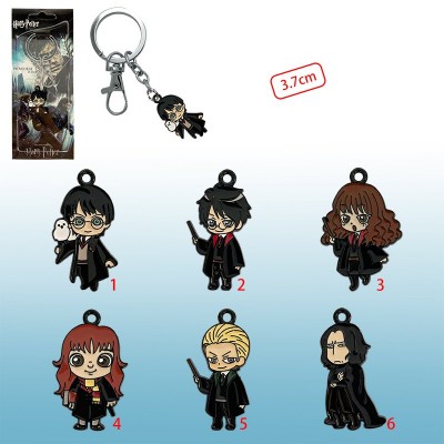 Harry Potter alloy key chain necklace
