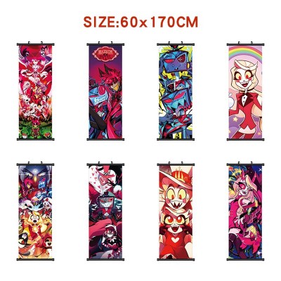 Hazbin Hotel anime wall scroll wallscrolls 60*170CM