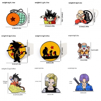 Dragon Ball anime Alloy Enamel Badges Brooch Pins