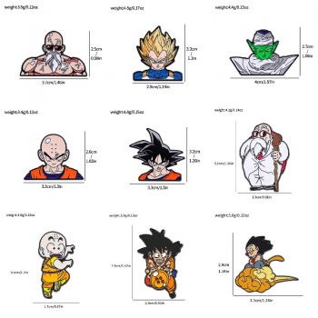 Dragon Ball anime Alloy Enamel Badges Brooch Pins