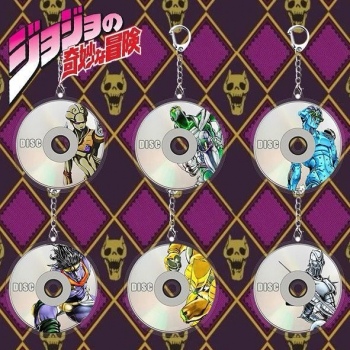 JoJo's Bizarre Adventure Optical Discs Acrylic Key chains