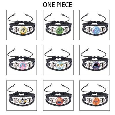 One Piece anime bracelet hand chain