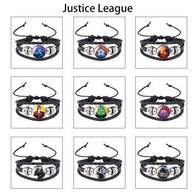 Justice League bracelet hand chain