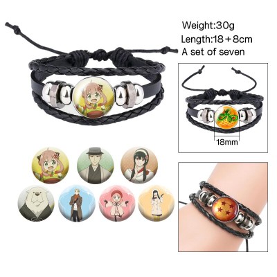 SPY x FAMILY changeable pattern bracelets set