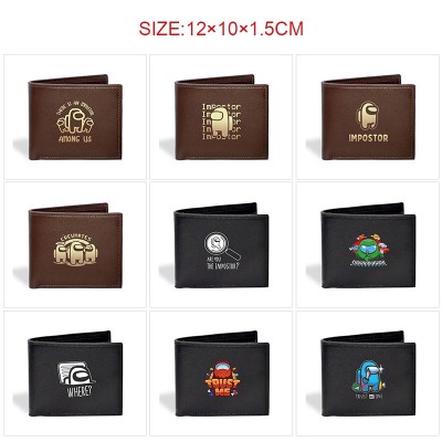 AMONG US game wallet purse