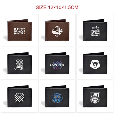 K-POP Demon Hunters anime wallet purse