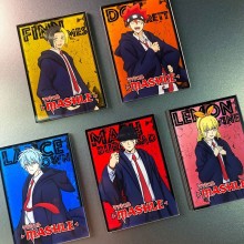 Mashle Magic and Muscles Magnetic Fridge Magnet Refrigerator Stickers