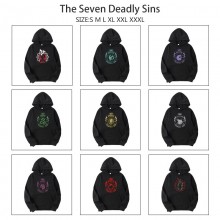 The Seven Deadly Sins anime Long Sleeve Hoodies Sw...
