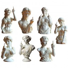 Venus With Attitude Vienna Goddess Middle Finger F...