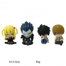 4pcs/set Death Note Ryuk Yagami Light L MisaMisa f...