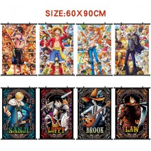 One Piece anime wall scroll wallscrolls 60*90CM