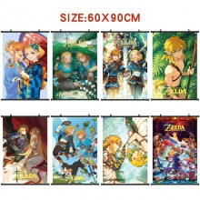 The Legend of Zelda game wall scroll wallscrolls 60*90CM