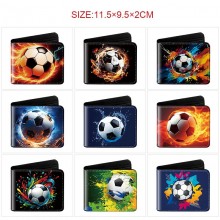 Football wallet purse