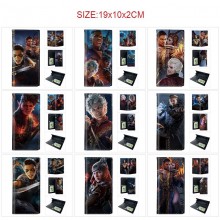 Baldur's Gate PU Long Wallets Purses ID Card Holde...