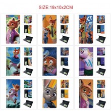 Zootopia PU Long Wallets Purses ID Card Holder